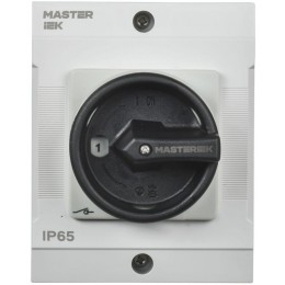 Переключатель кулачковый 10А (сх. 55) в боксе закрытая рукоятка IEK MI-CS21-010-055