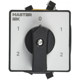 Переключатель кулачковый 10А (сх. 23) стандартная рукоятка IEK MI-CS10-010-023