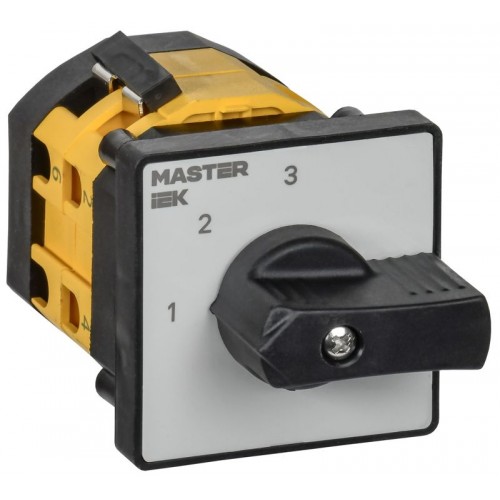 Переключатель кулачковый 10А (сх. 82) стандартная рукоятка IEK MI-CS10-010-082