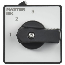 Переключатель кулачковый 10А (сх. 82) стандартная рукоятка IEK MI-CS10-010-082