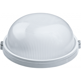 Светильник ЛОН 94 806 NBL-R1-100-E27/WH 1х100Вт E27 IP54 (аналог НПБ 1101 бел. круг 100Вт) Navigator 94806