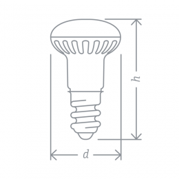 Лампа светодиодная 94 134 NLL-R39-2.5-230-4.2K-E14 2.5Вт 4200К бел. E14 238лм 176-264В Navigator 94134