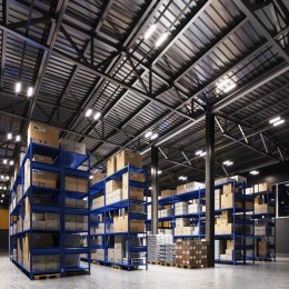 Светильник светодиодный 590х29х29мм 12Вт 4000К 1250лм IP65 COMPACT линейный матов. GAUSS 143424212