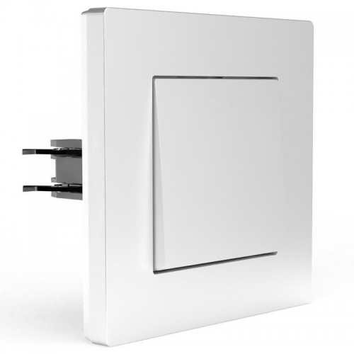 Выключатель 1-кл. СП Pixel 10А IP20 в сборе бел. TOKOV ELECTRIC TKE-PX-V1F-C01