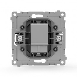 Розетка TV проходная СП Pixel 4DB механизм бел. TOKOV ELECTRIC TKE-PX-A1P-C01