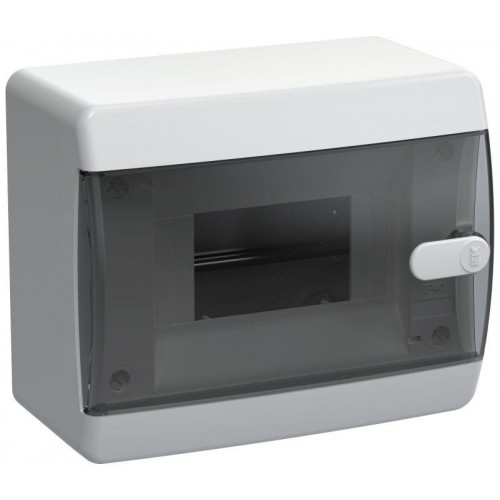 Корпус ЩРН-П-6 UNION Compact IP41 черн. прозр. дверь пластик. IEK UIC-KP12-N-06-41-K01