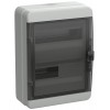 Корпус КМПн-24 TEKFOR IP65 черн. прозр. дверь пластик. IEK TF5-KP72-N-24-65-K03-K02