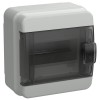Корпус КМПн-6 TEKFOR IP65 черн. прозр. дверь пластик. IEK TF5-KP72-N-06-65-K03-K02