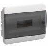 Корпус пластиковый ЩРВ-П-12 IP41 черн. прозр. дверь TEKFOR IEK TF5-KP12-V-12-41-K01-K03