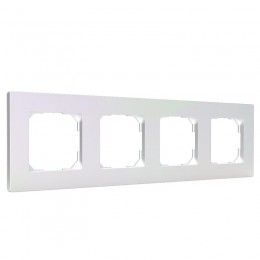 Рамка 4-м Pixel универс. перламутр. TOKOV ELECTRIC TKE-PX-RM4-C04