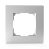 Рамка 1-м Pixel алюм. TOKOV ELECTRIC TKE-PX-RM1-C03