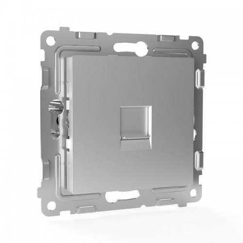 Розетка компьютерная 1-м СП Pixel RJ45 кат.5E механизм алюм. TOKOV ELECTRIC TKE-PX-RC1-C03