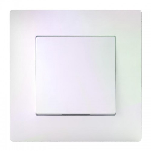 Выключатель 1-кл. СП Pixel 10А IP20 в сборе перламутр. TOKOV ELECTRIC TKE-PX-V1F-C04