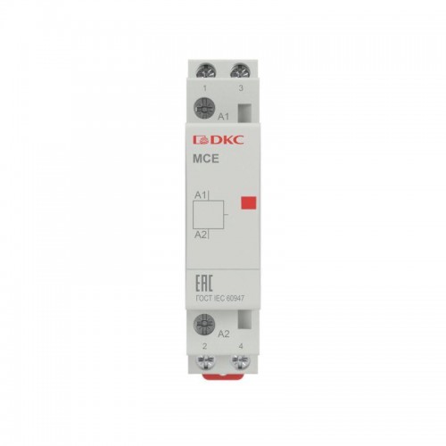 Контактор модульный YON max типа MCE 2P 25A 240В 2НО YON MCE-25-20-A240