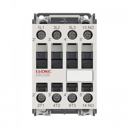 Контактор магнитный YON DSC025 25A 12.5кВт AC3 3P кат.220В AC 1НО YON DSC025-3C10A230