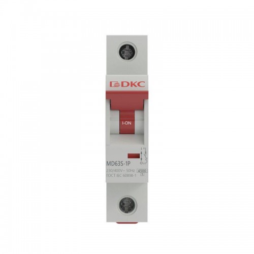 Выключатель автоматический модульный 1п C 50А 4.5кА YON max MD63S YON MD63S-1PC50