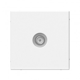 Розетка телевизионная оконечная TV ArtGallery 1дБ механизм бел. SE GAL000191