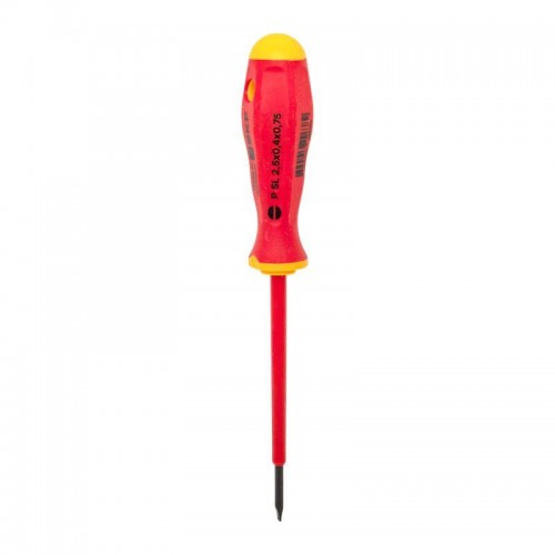 Отвертка Professional SL2.5х0.4мм VDE 1000В EKF sl-2.5-0.4-pro-in