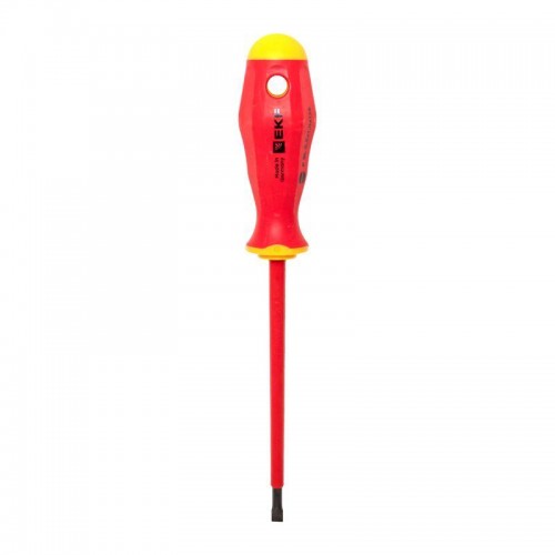 Отвертка Professional SL5.5х1мм VDE 1000В EKF sl-5.5-1-pro-in
