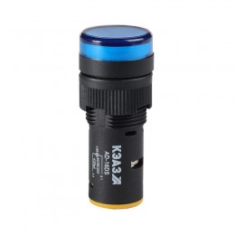 Лампа AD16DS(LED) матрица D16мм син. 24В AC/DC КЭАЗ 357844