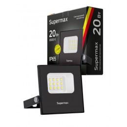 Прожектор светодиодный Supermax SPR 20Вт 6500К 2000лм IP65 КОСМОС S_PR_LED_20