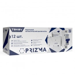Выключатель автоматический модульный 1п C 50А 6кА PRIZMA TOKOV ELECTRIC TKE-PZ60-MCBI-1-50-C
