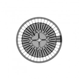 Светильник светодиодный ДСП IB 10 S 200W VW 850 BK D353xH117мм 200Вт 5000К IP65 High Bay подвес черн. Русский Свет 16091023050