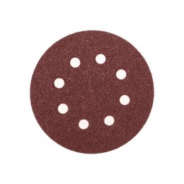 Диск абразивный перфорированный на ворсовой основе на липучке P40 125мм (уп.10шт) Kranz KR-91-1164