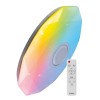 Светильник светодиодный PREMIUM DIAMOND-RGB 75Вт 230В 3000-6500К 6000лм IP40 502х83мм настенно-потолочный управляемый с пультом ДУ с RGB подсветкой и BT колонкой КОСМОС KSDiamRGBmus75W