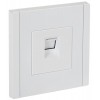Розетка компьютерная RJ45 кат.5E FORTE&PIANO FP232 бел. IEK FP-K10-1-K01
