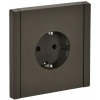 Розетка СП FORTE&PIANO FP315 16А с заземл. защ. шторки винт. крепл. сер. IEK FP-R14-16-K03