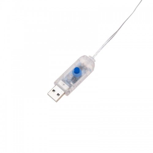 Гирлянда светодиодный занавес из росы с фигурами звезд IP20 USB + пульт управления тепл. бел. Neon-Night 315-846