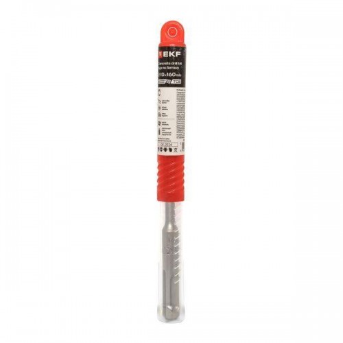Бур по бетону SDS-plus 10х160 мм (4 резца) Professional EKF db-10-160-4x4-ue