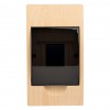 Щит ЩРН-П-4 IP41 светлое дерево PROxima EKF pb40-n-4-light