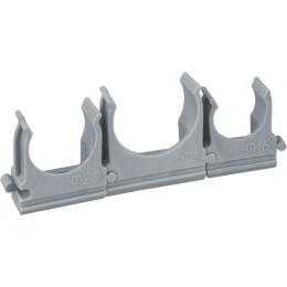 Держатель для труб (клипса) d16мм 61 228 NCR-T-16-B100 с защелкой (уп.100шт) NAVIGATOR 61228