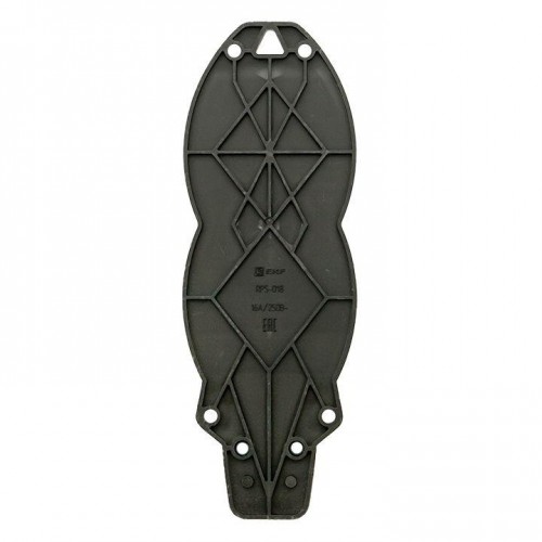 Колодка 2-м 16А IP44 2P+PE 230В с защ. крышками каучук Basic EKF RPS-018-16-230-44