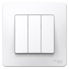 Выключатель 3-кл. СП Blanca 10А IP20 (сх. 1+1+1) 250В бел. SE BLNVS100501