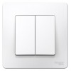Переключатель проходной 2-кл. СП Blanca 10А IP20 (сх. 6+6) 250В бел. SE BLNVS106601