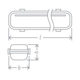 Светильник светодиодный ДСП 61 493 DSP-AC-224-4K-IP65-LED-A1 48Вт 4000К IP65 4000лм/520лм 176-264В БАП 1ч (аналог ЛСП) Navigator 61493