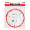 Протяжка кабельная (мини УЗК в бухте) стеклопруток d3.5мм 10м красн. Rexant 47-1010