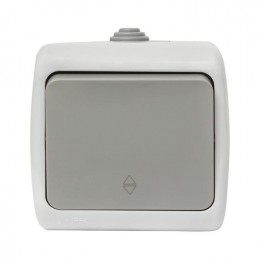 Переключатель проходной 1-кл. ОП Мурманск 10А IP54 сер. EKF EFV10-025-30-54