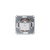 Розетка 1-м СП AtlasDesign 16А IP20 с заземл. защ. шторки механизм алюм. SE ATN000345