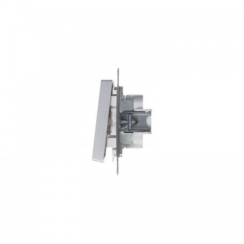 Переключатель проходной 1-кл. СП AtlasDesign 10А IP20 (сх. 6) 10AX механизм алюм. SE ATN000361