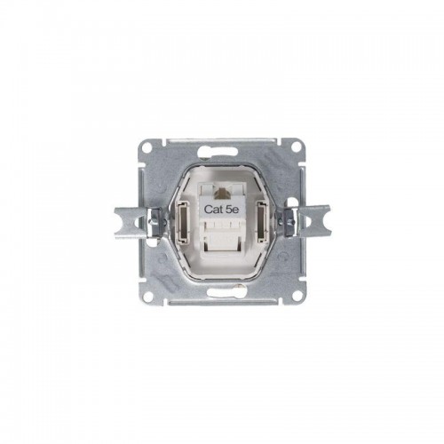 Розетка компьютерная 1-м AtlasDesign RJ45 кат.5E механизм алюм. SE ATN000383