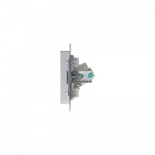 Розетка компьютерная 1-м AtlasDesign RJ45 кат.5E механизм алюм. SE ATN000383
