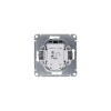 Выключатель 1-кл. СП AtlasDesign 10А IP20 (сх. 1а) 10AX с подсветкой механизм грифель SE ATN000713