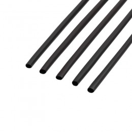 Трубка термоусадочная 6.0/3.0 1м черн. Rexant 20-6006