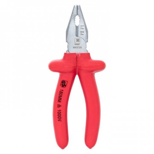 Пассатижи 180мм Master 1000В Basic EKF pas-180-mas-in
