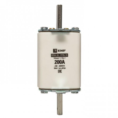 Вставка плавкая ППН-35 250/200А габарит 1 PROxima EKF fus-35/250/200