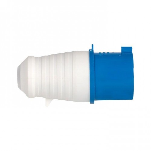 Вилка переносная 013 16А 2P+PE 220В IP44 EKF ps-013-16-220
